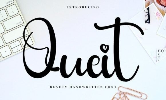 Quiet Font Fonts Free Download Quiet Font - Featured Image