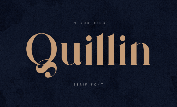 Quillin Font - Featured Image