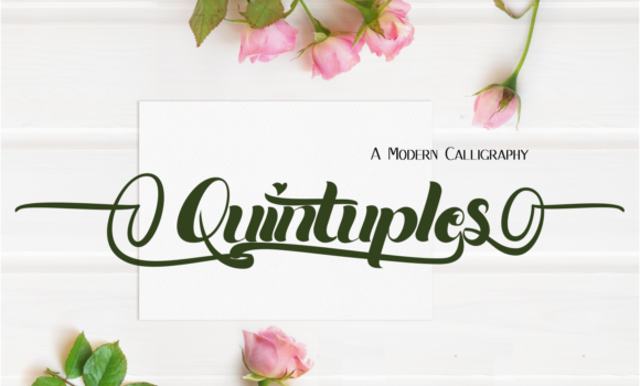 Quintuples Font Fonts Free Download Quintuples Font - Featured Image