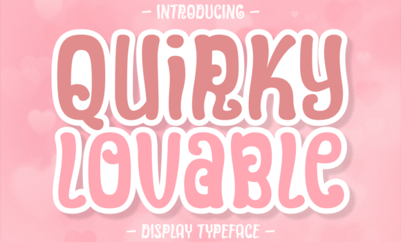 Quirky Lovable Font - Featured Image