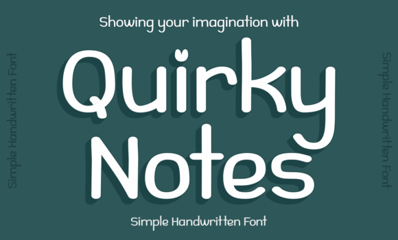 Quirky Notes Font - Featured Image