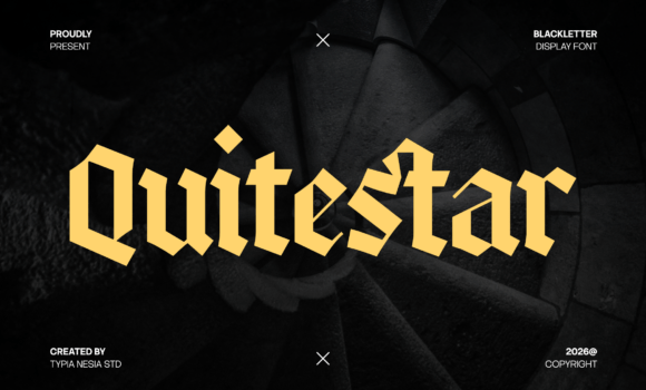 Quitestar Font - Featured Image