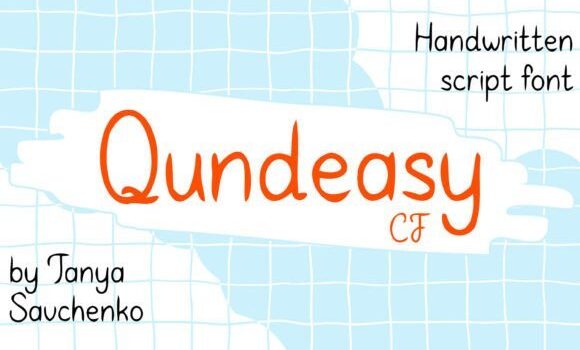 Qundeasy Cf Font - Featured Image