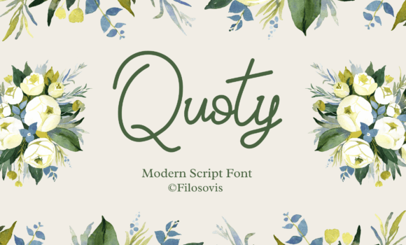 Quoty Font - Featured Image