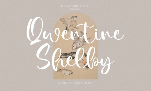 Qwentine Shelby Font Fonts Free Download Qwentine Shelby Font - Featured Image