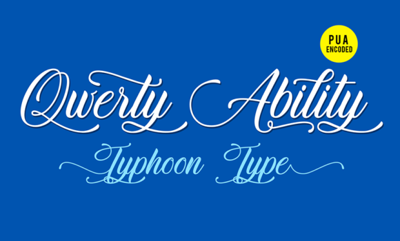 Qwerty Ability Font - Featured Image