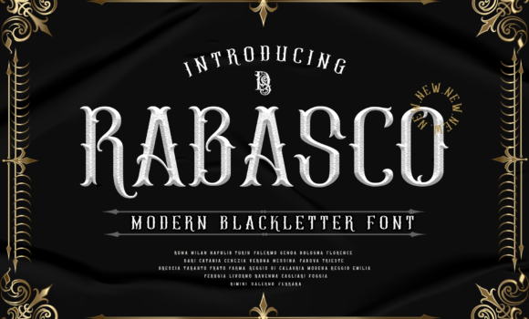 Rabasco Font Fonts Free Download Rabasco Font - Featured Image