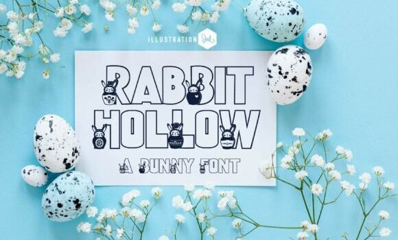 Rabbit Hollow Font - Featured Image