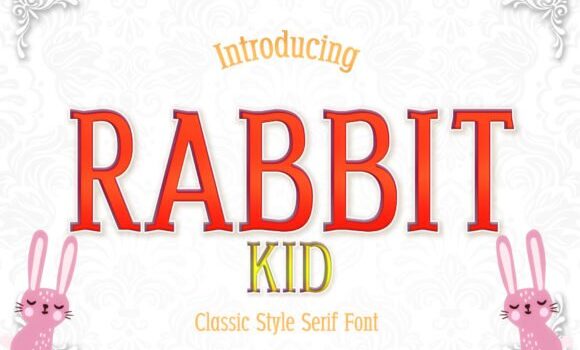 Rabbit Kid Font - Featured Image