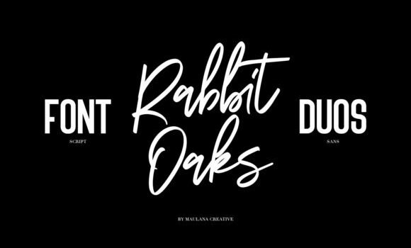Rabbit Oaks Font - Featured Image