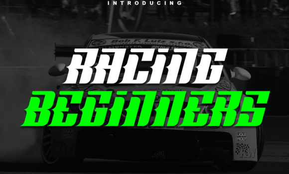 Racing Beginners Font Fonts Free Download Racing Beginners Font - Featured Image