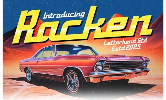 Racken Font - Featured Image