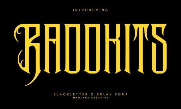Raddkits Font - Featured Image