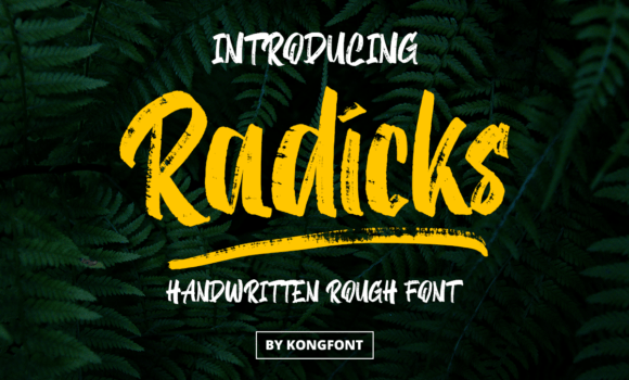 Radicks Font - Featured Image