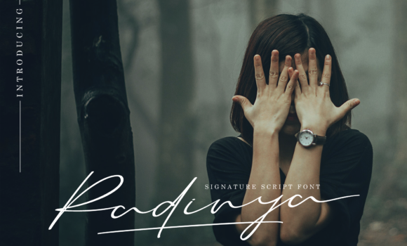 Radinya Font Fonts Free Download Radinya Font - Featured Image