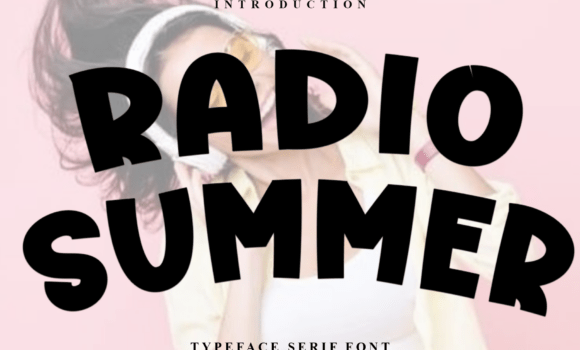 Radio Summer Font - Featured Image