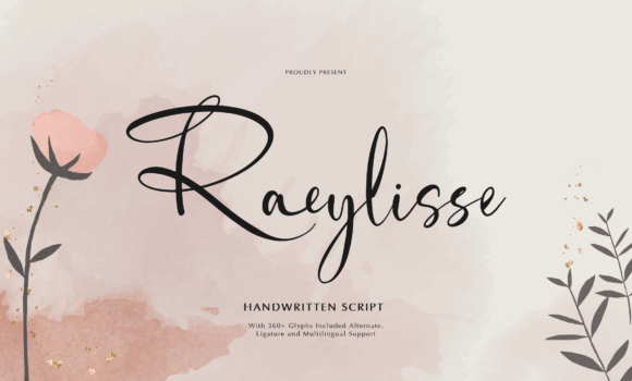 Raeylisse Font - Featured Image