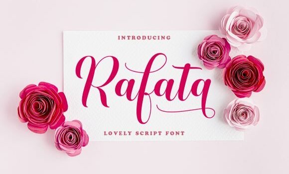 Rafata Font Fonts Free Download Rafata Font - Featured Image