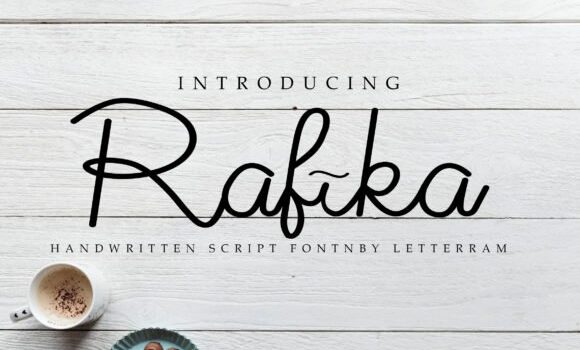 Rafika Font Fonts Free Download Rafika Font - Featured Image