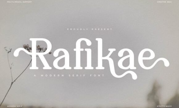 Rafikae Font Fonts Free Download Rafikae Font - Featured Image