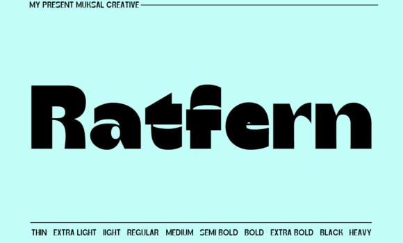 Raftern Font - Featured Image