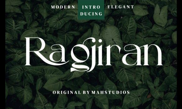 Ragjiran Font - Featured Image