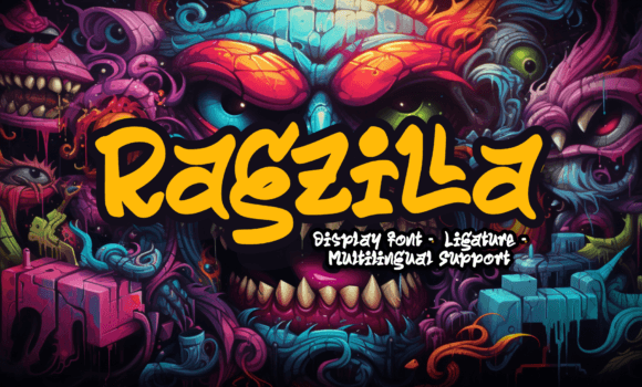 Ragzilla Font - Featured Image
