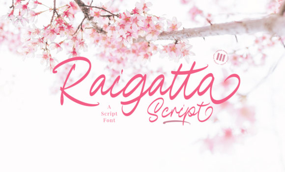 Raigatta Script Font Fonts Free Download Raigatta Script Font - Featured Image