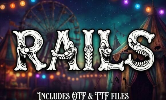 Rails Font Fonts Free Download Rails Font - Featured Image