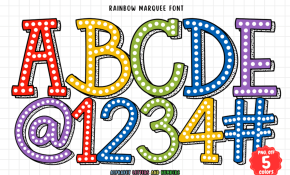 Rainbow Marquee Font Fonts Free Download Rainbow Marquee Font - Featured Image