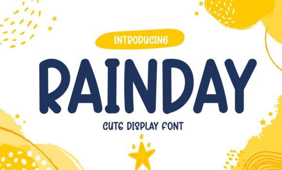 Rainday Font - Featured Image