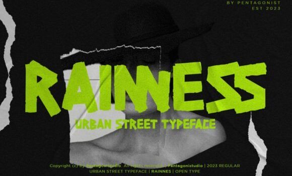 Rainness Font - Featured Image