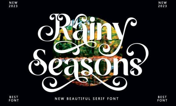 Rainy Seasons Font Fonts Free Download Rainy Seasons Font - Featured Image