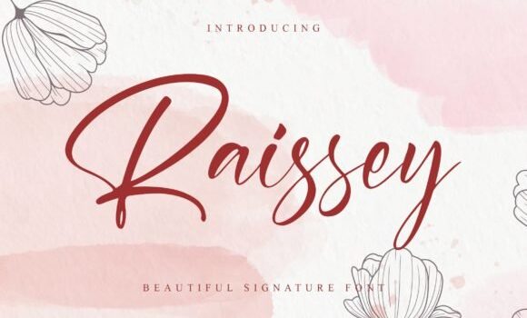 Raissey Font Fonts Free Download Raissey Font - Featured Image