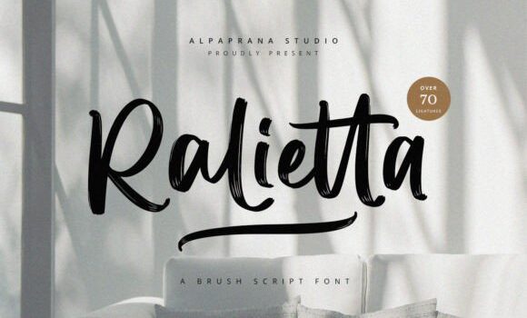 Ralietta Font - Featured Image