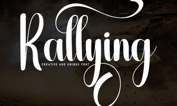 Rallying Font Fonts Free Download Rallying Font - Featured Image