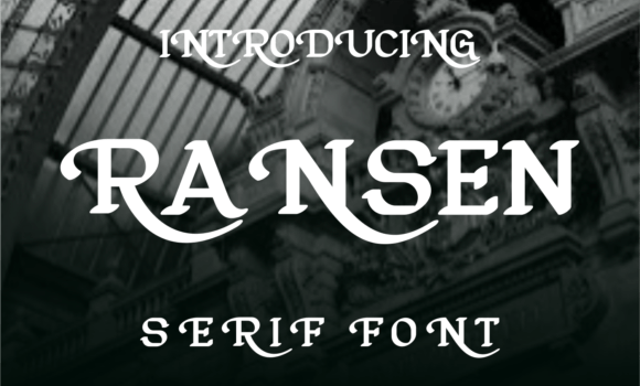 Ransen Font - Featured Image