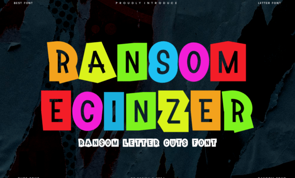 Ransom Ecinzer Font Fonts Free Download Ransom Ecinzer Font - Featured Image