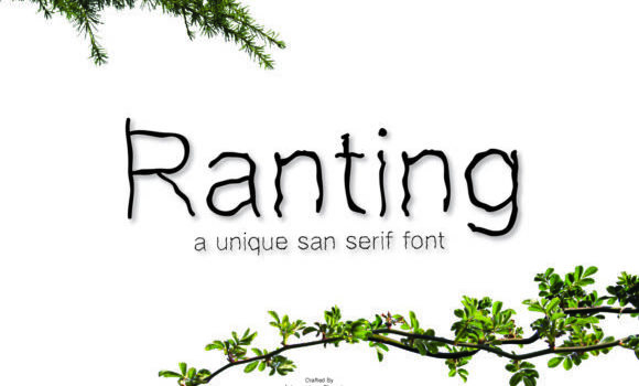 Ranting Font - Featured Image