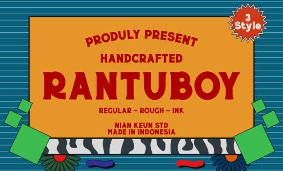 Rantuboy Font Fonts Free Download Rantuboy Font - Featured Image