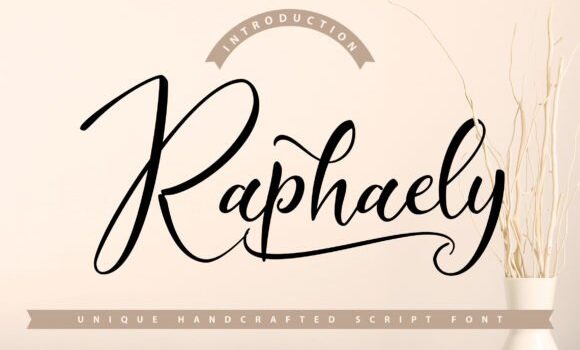 Raphaely Font - Featured Image