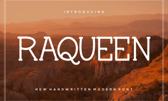 Raqueen Font Fonts Free Download Raqueen Font - Featured Image