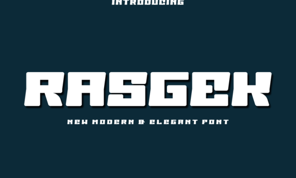 Rasgek Font - Featured Image