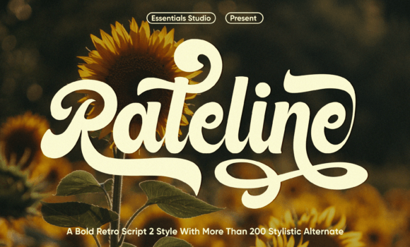 Rateline Font Fonts Free Download Rateline Font - Featured Image