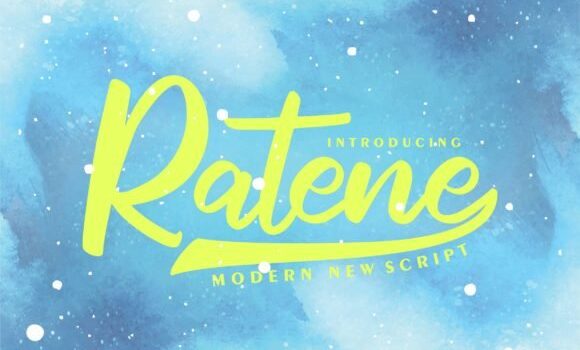 Ratene Font Fonts Free Download Ratene Font - Featured Image