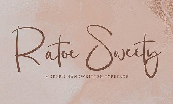 Ratoe Swetty Font - Featured Image