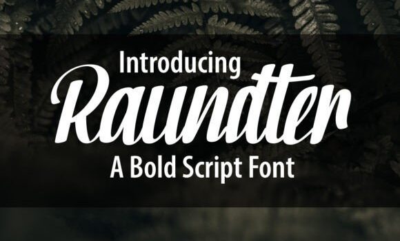 Raundter Font - Featured Image