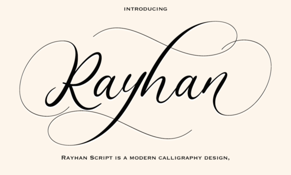 Rayhan Font - Featured Image