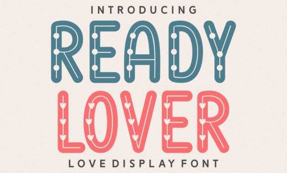 Ready Lover Font Fonts Free Download Ready Lover Font - Featured Image