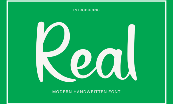 Real Font Fonts Free Download Real Font - Featured Image